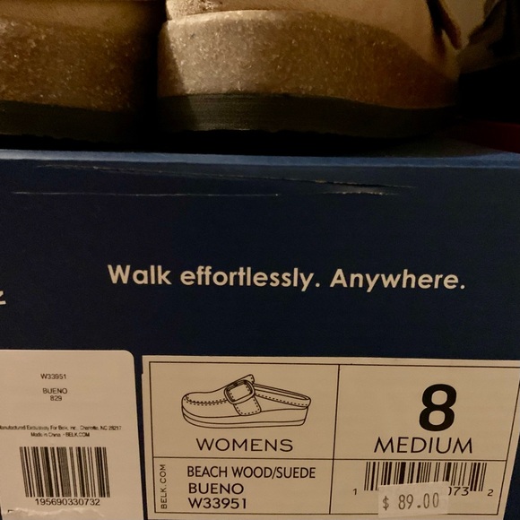 Tan Leather Clogs by White Mountain. Size 8. Excellent Condition. Worn Once! - Picture 10 of 11